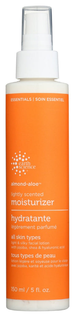 EARTH SCIENCE: Moisturizer Almd Aloe Lt, 5 fo