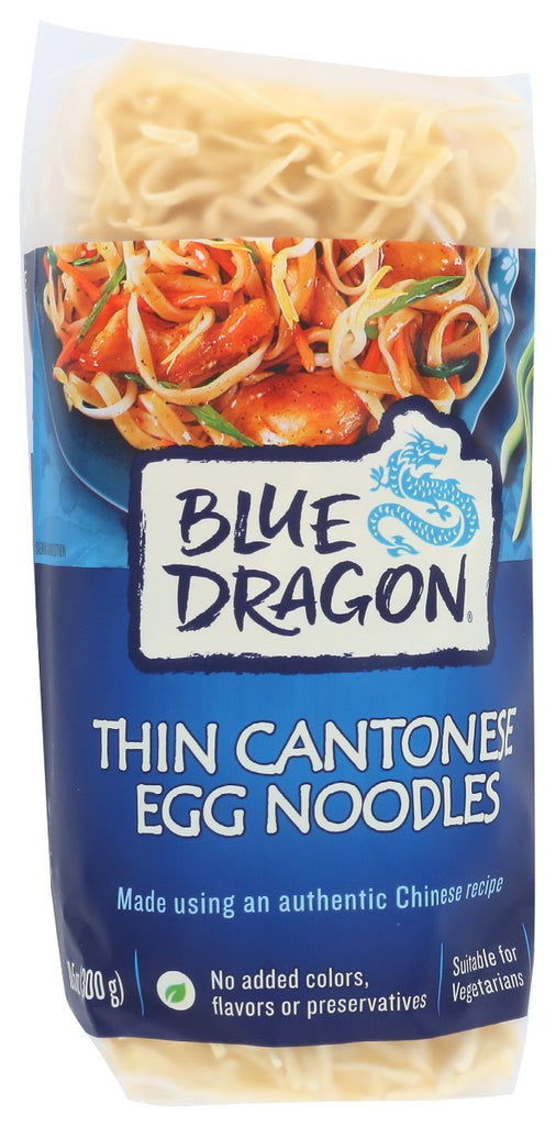 BLUE DRAGON: Noodles Egg Thn Cantonese, 10.58 oz