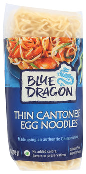 BLUE DRAGON: Noodles Egg Thn Cantonese, 10.58 oz