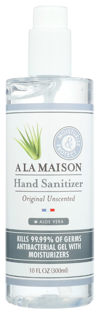 A LA MAISON: Sanitizer Hand Unscented, 10 fo