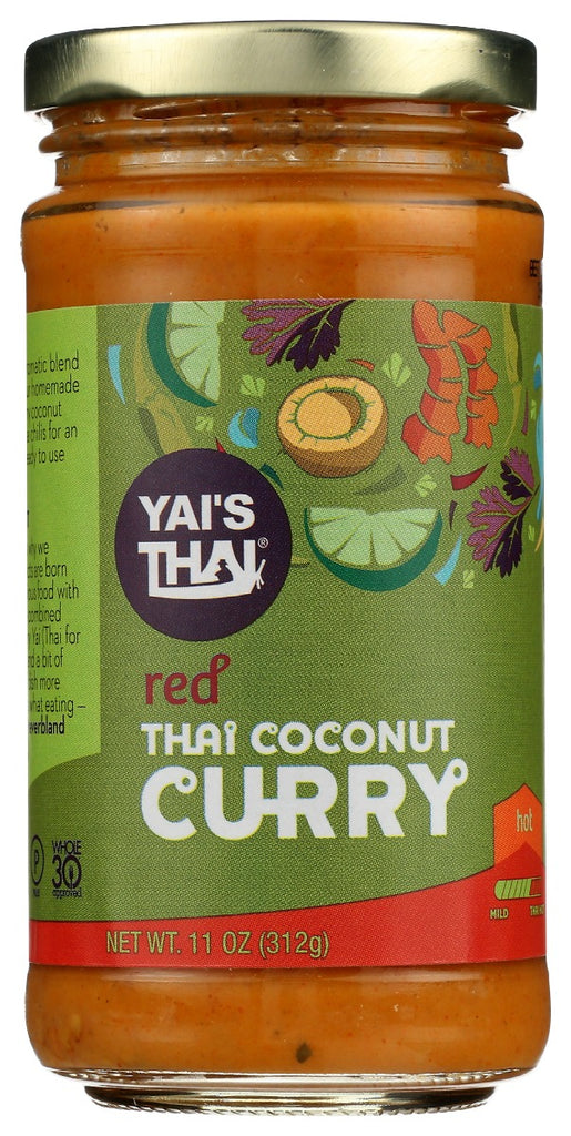 YAIS THAI: Sauce Thai Ccnt Crry Red, 11 oz