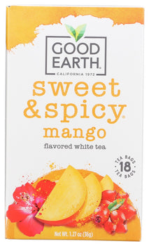 GOOD EARTH: Tea Mango Me Crazy, 18 bg