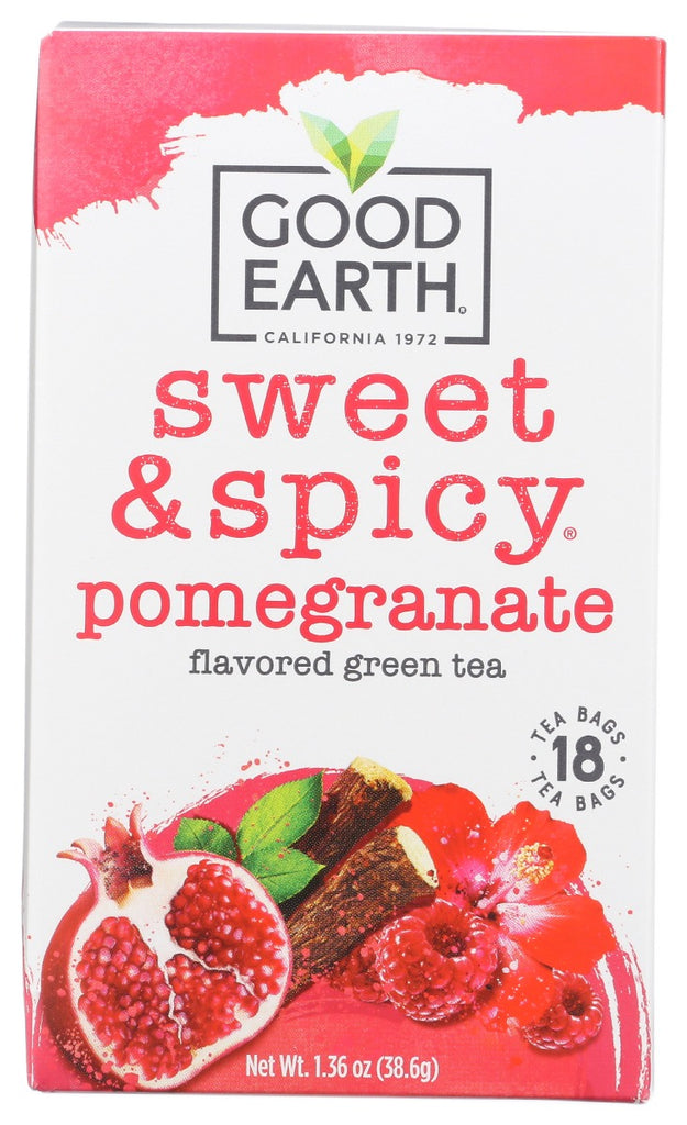 GOOD EARTH: Tea Pomegarnte Burts, 18 bg