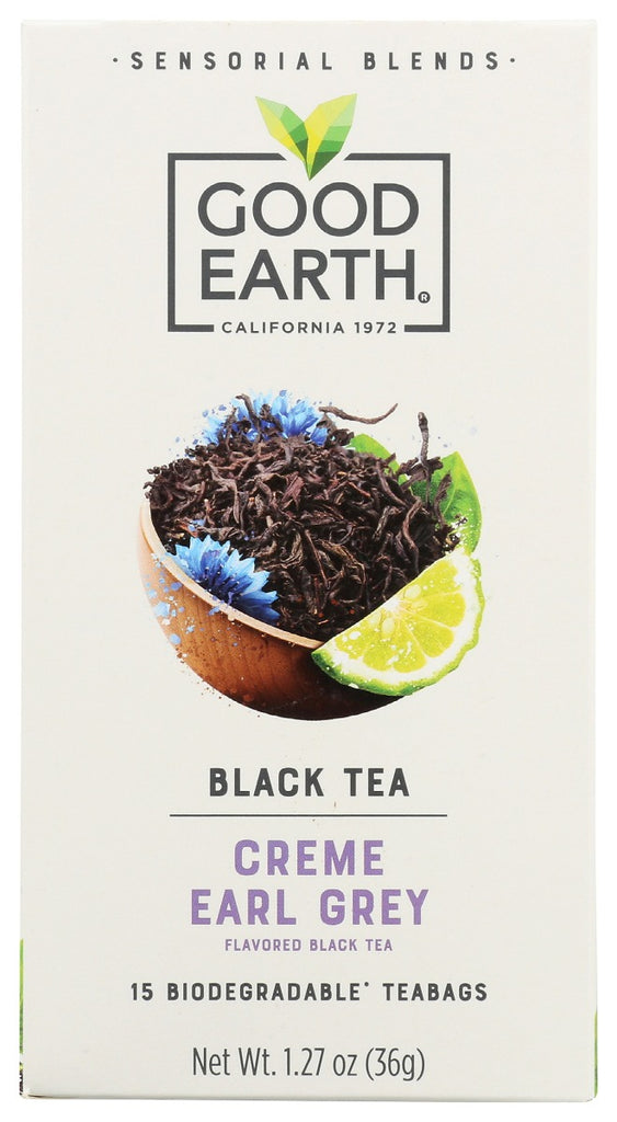 GOOD EARTH: Tea Sensorial Earl Grey, 15 bg