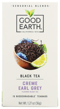 GOOD EARTH: Tea Sensorial Earl Grey, 15 bg