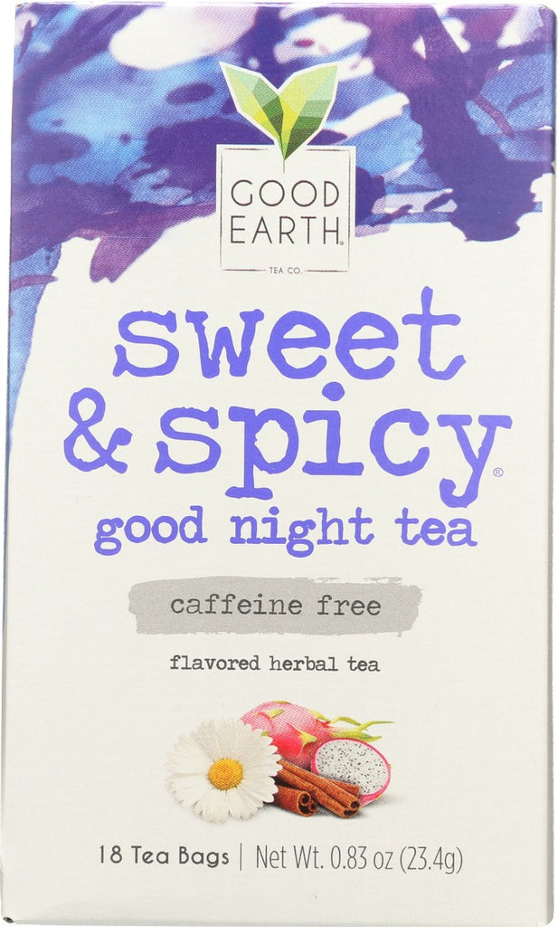 GOOD EARTH: Tea Swt&Spcy Good Night, 18 bg