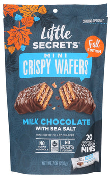 LITTLE SECRETS LLC: Wafer Mlk Choc Ssalt Fall, 7 oz