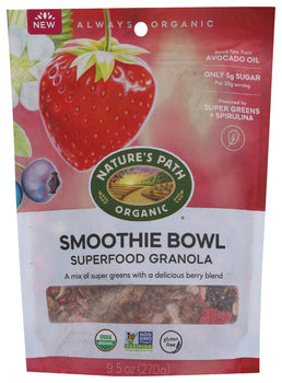 NATURES PATH: Granola Sprfd Smthie Bwl, 9.6 oz