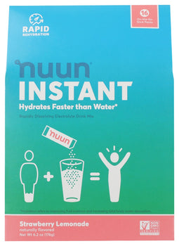 NUUN: Instant Strwbry Lmnde 16P, 6.4 oz