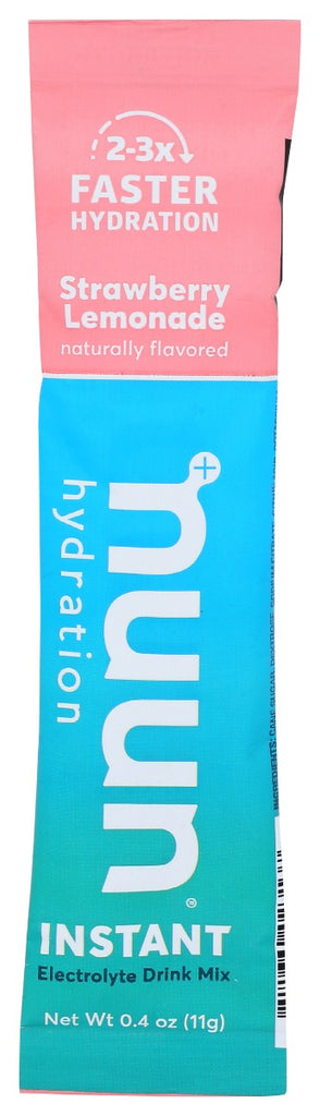 NUUN: Instant Strwbry Lmnde 8Pk, 3.2 oz