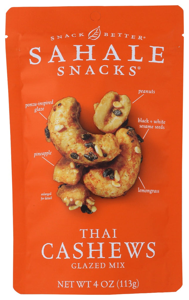 SAHALE SNACKS: Mix Glzd Thai Cashew, 4 oz