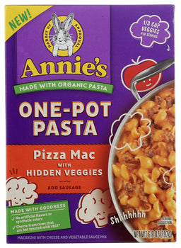 ANNIES HOMEGROWN: Pasta Pizza Mac, 6.5 oz