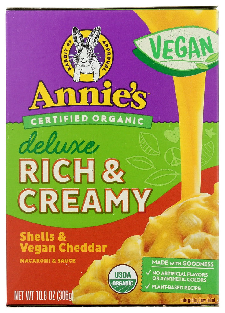 ANNIES HOMEGROWN: Shells Cheese Chddr Org, 10.8 oz