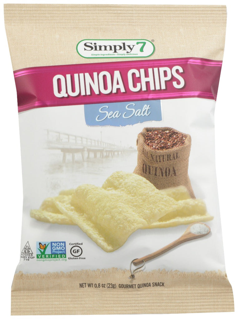 SIMPLY 7: Chip Quinoa Snglsrv Seasl, 0.8 oz