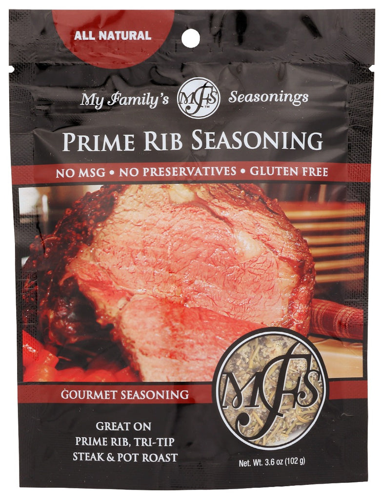 MY FAMILYS SEASONING: Ssnng Prime Rib, 3.6 oz