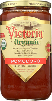 VICTORIA: Sauce Pomodoro Org, 24 oz