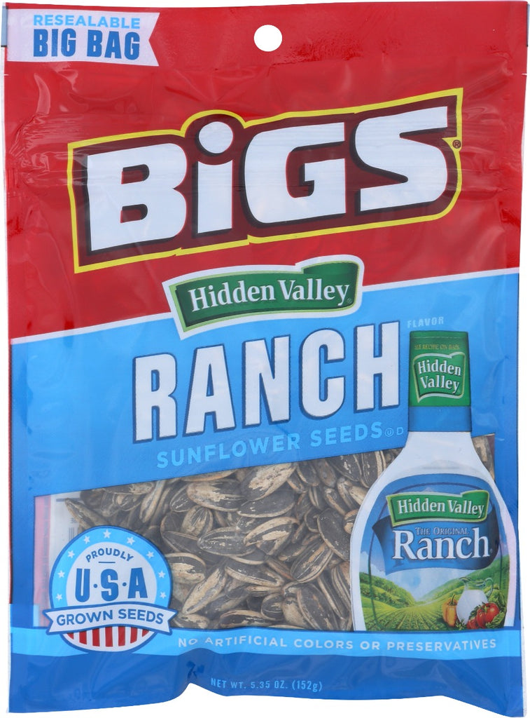 BIGS: Seed Snflwr Hddn Vly Ranch, 5.35 oz