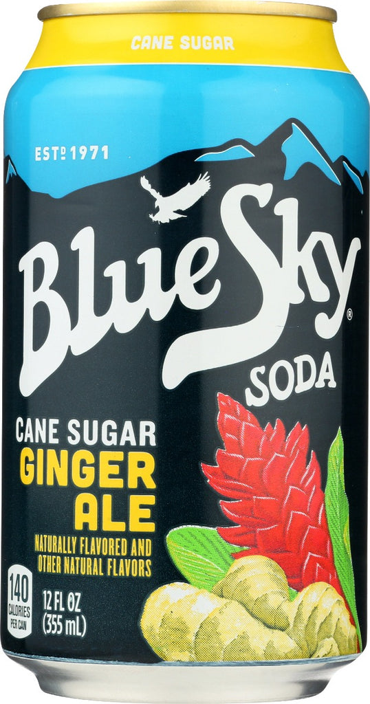 BLUE SKY: Soda Ginger Ale, 72 oz