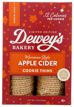 DEWEYS: Cookie Appl Cider Mravian, 9 oz