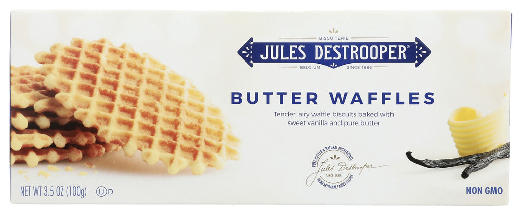 JULES DESTROOPER: Cookie Butter Waffles, 3.5 oz