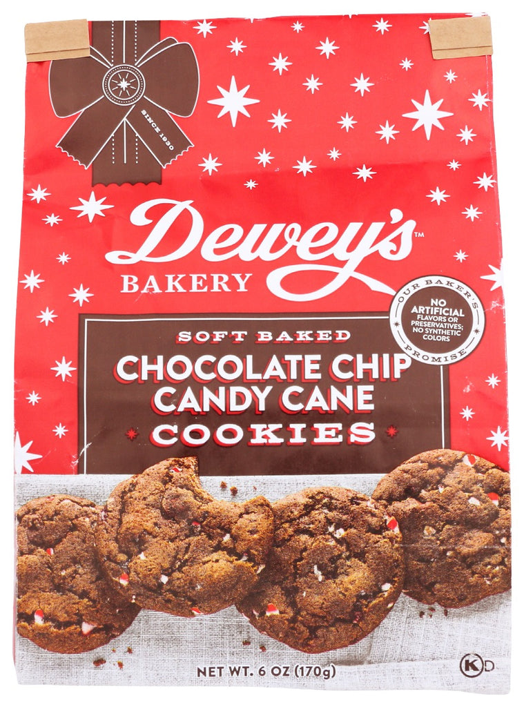 DEWEYS: Cookie Ch Chip Candy Cane, 6 oz