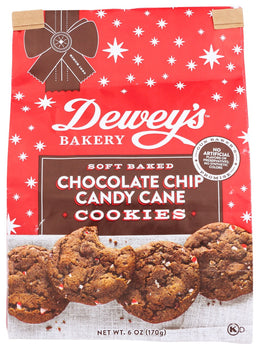 DEWEYS: Cookie Ch Chip Candy Cane, 6 oz