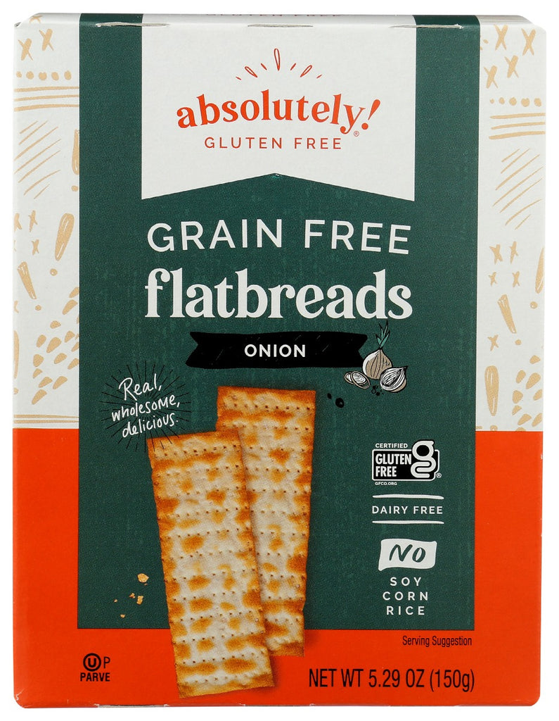 ABSOLUTELY GLUTEN FREE: Flatbread Gf Tstd Onion, 5.29 oz