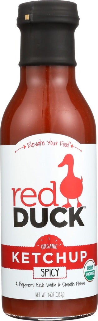 REDDUCK: Ketchup-Spicy Om 14 Oz, 14 oz