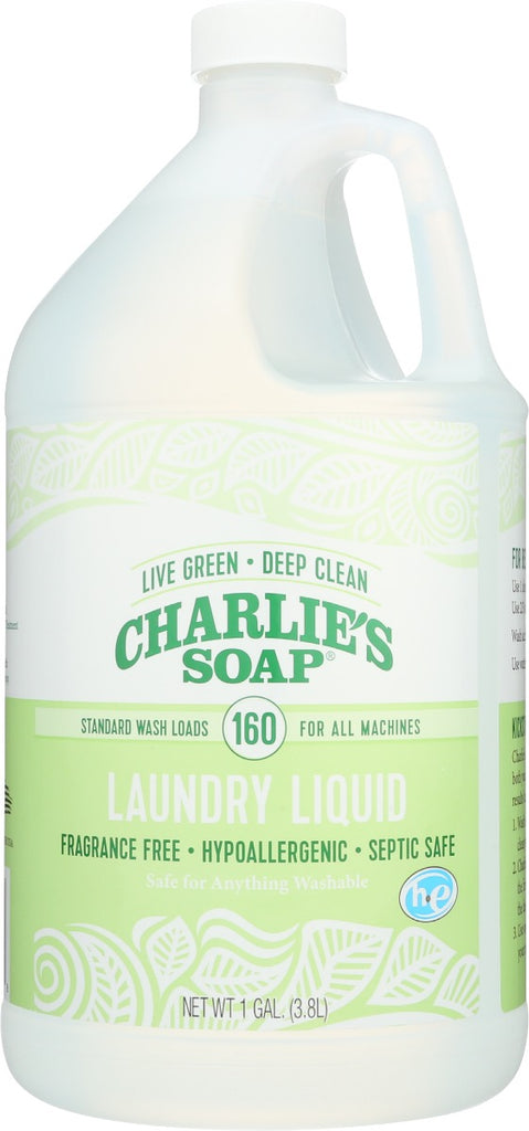 CHARLIES SOAP: Laundry Liquid-Refill 1 Gal, 1 ga