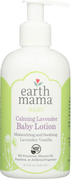 EARTH MAMA ANGEL BABY: Lotion Baby Calmng Lavndr, 8 oz