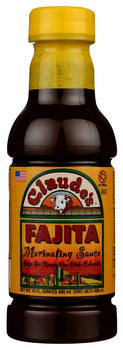 CLAUDES: Marinade Fajita, 16 oz