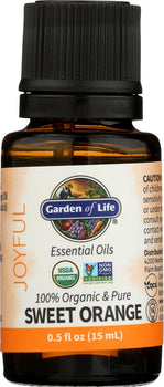 GARDEN OF LIFE: Oil Essential Sweet Orang, 0.5 fo