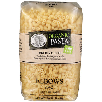 CUCINA & AMORE: Pasta Elbow 42, 16 oz