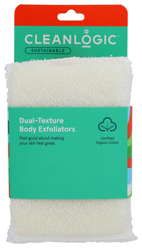 CLEANLOGIC: Scrubber Body Dual 2Pk, 2 ea