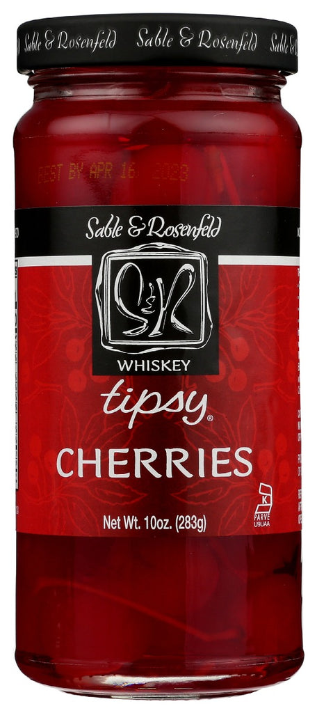 SABLE & ROSENFELD: Tipsy Cherries Whiskey, 10 oz