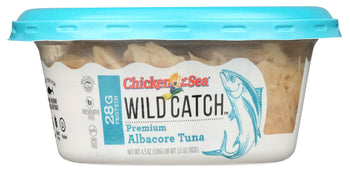 CHICKEN OF THE SEA: Tuna Albacore Wild Catch, 4.5 oz