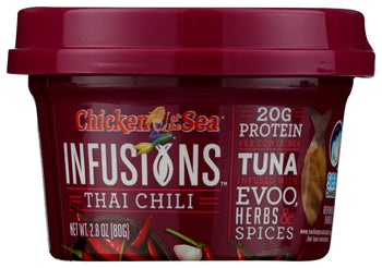 CHICKEN OF THE SEA: Tuna Thai Chili Infusion, 2.8 oz