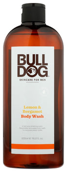 BULLDOG: Wash Body Lemon Bergamot, 16.9 fo