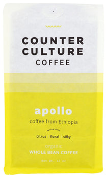 COUNTER CULTURE: Coffee Beans Apollo, 12 oz