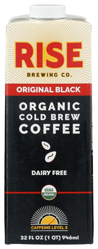 RISE BREWING CO: Coffee Black Cold Brew, 32 fo