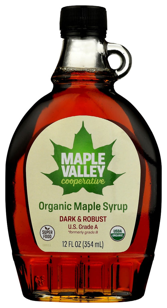 MAPLE VALLEY COOPERATIVE: Syrup Maple Dark Robust O, 12 oz