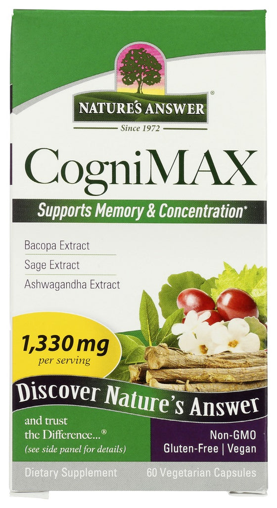 NATURE'S ANSWER: Cognitive Max, 60 vc