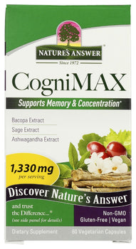 NATURE'S ANSWER: Cognitive Max, 60 vc