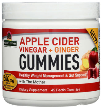 NATURE'S ANSWER: Apple Cider Vinegar Gummy, 45 pc