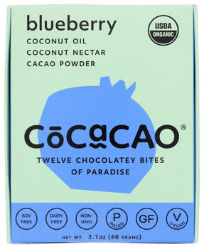 COCACAO: Bar Blueberry, 2.1 oz