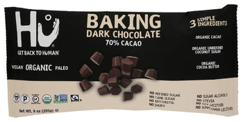 HU: Baking Gems Dark Choc, 9 oz