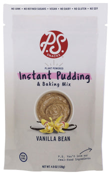 P.S. SNACKS COMPANY: Pudding Mix Vanilla Bean, 4.9 oz