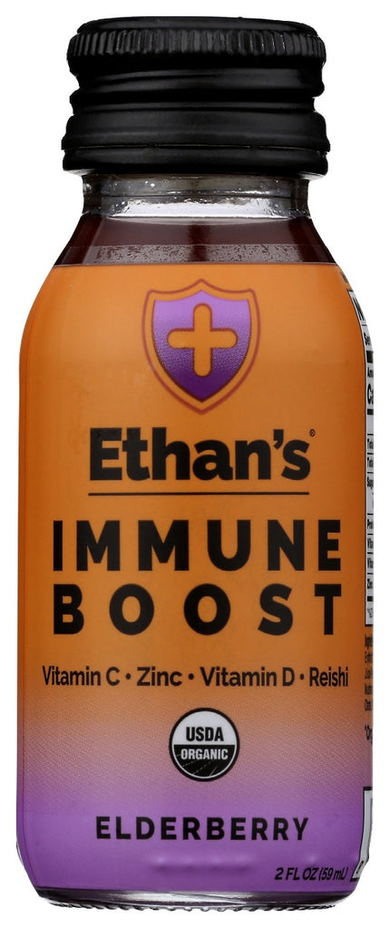 ETHAN'S: Shot Immune Elderberry, 2 fo