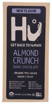 HU: Bar Choc Almond Crunch, 2.1 oz