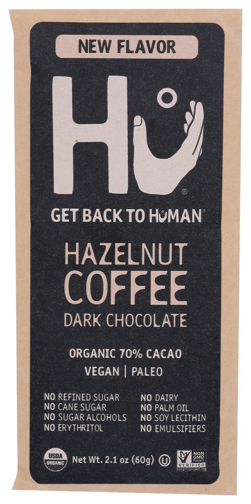 HU: Bar Choc Hazelnut Coffee, 2.1 oz